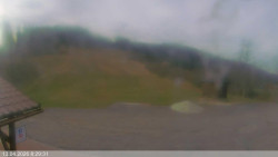 Dolní část sjezdovky