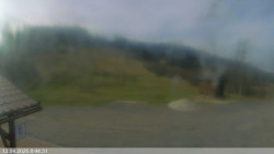 Dolní část sjezdovky