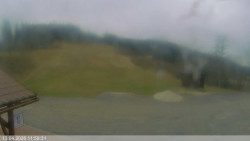 Dolní část sjezdovky