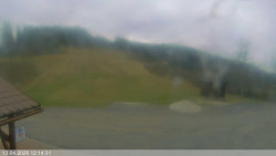 Dolní část sjezdovky