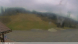 Dolní část sjezdovky