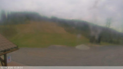 Dolní část sjezdovky