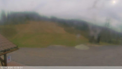 Dolní část sjezdovky