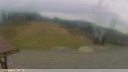 Dolní část sjezdovky