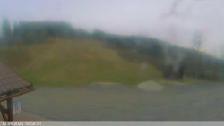 Dolní část sjezdovky