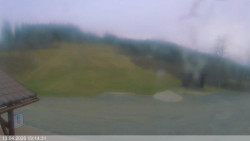 Dolní část sjezdovky