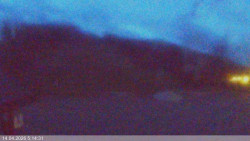 Dolní část sjezdovky