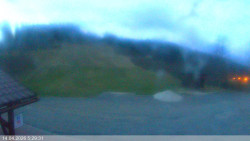 Dolní část sjezdovky