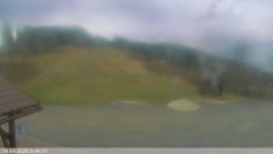 Dolní část sjezdovky