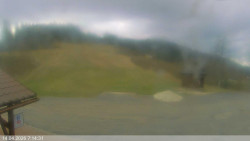 Dolní část sjezdovky