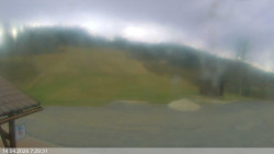 Dolní část sjezdovky