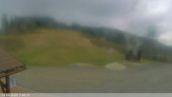 Dolní část sjezdovky