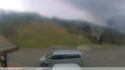 Dolní část sjezdovky