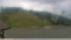 Dolní část sjezdovky