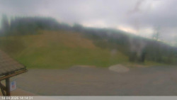 Dolní část sjezdovky