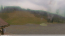 Dolní část sjezdovky