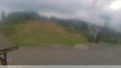 Dolní část sjezdovky