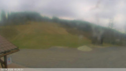 Dolní část sjezdovky