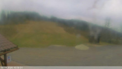 Dolní část sjezdovky