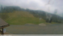 Dolní část sjezdovky