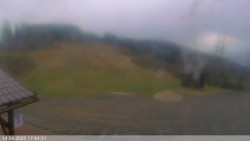 Dolní část sjezdovky