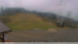 Dolní část sjezdovky