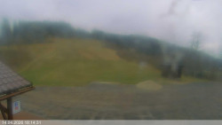 Dolní část sjezdovky