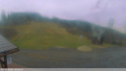 Dolní část sjezdovky