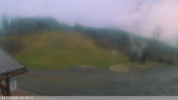 Dolní část sjezdovky