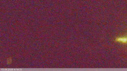 Dolní část sjezdovky