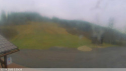 Dolní část sjezdovky