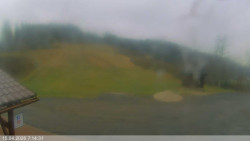 Dolní část sjezdovky