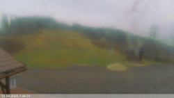 Dolní část sjezdovky