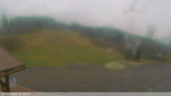 Dolní část sjezdovky