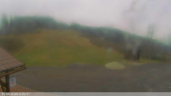 Dolní část sjezdovky