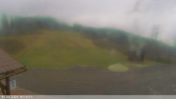 Dolní část sjezdovky