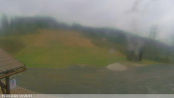 Dolní část sjezdovky