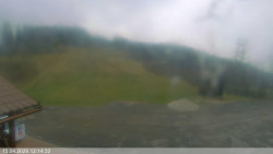 Dolní část sjezdovky