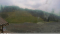 Dolní část sjezdovky