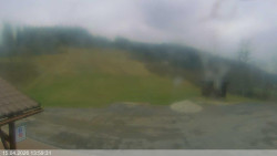 Dolní část sjezdovky