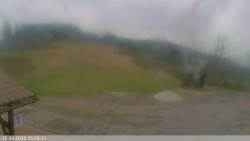 Dolní část sjezdovky