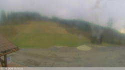 Dolní část sjezdovky