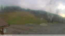 Dolní část sjezdovky