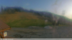 Dolní část sjezdovky