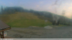 Dolní část sjezdovky