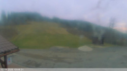 Dolní část sjezdovky