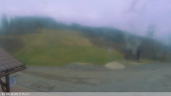 Dolní část sjezdovky