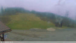 Dolní část sjezdovky