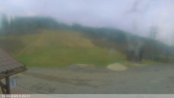 Dolní část sjezdovky