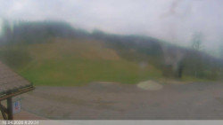 Dolní část sjezdovky